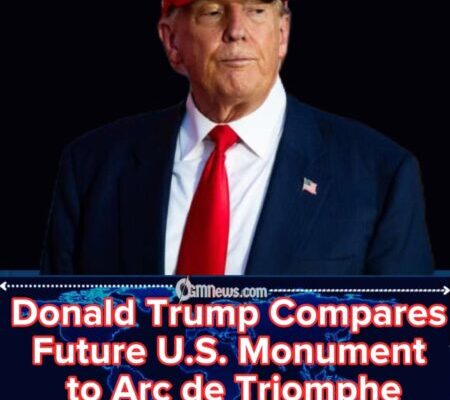 Donald Trump Says History Is Overrated, Promises America an Arc That Puts Paris on Mute