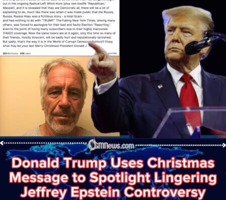 Donald Trump’s Christmas Message Revives Questions Around Epstein’s Elite Network