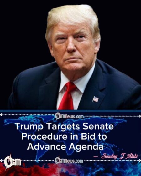 Trump Pushes to End Senate Filibuster, Urging GOP to Clear Path for Agenda Ahead of Midterms