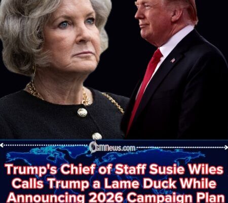 Trump's Chief of Staff Susie Wiles Says Trump Will Be Put on the 2026 Ballot Despite Growing Backlash