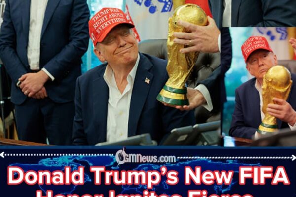 Donald Trump Draws Global Criticism After FIFA’s Surprise Peace Recognition