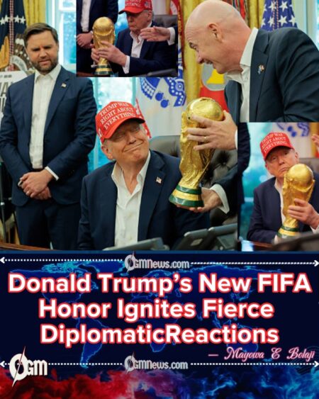 Donald Trump Draws Global Criticism After FIFA’s Surprise Peace Recognition