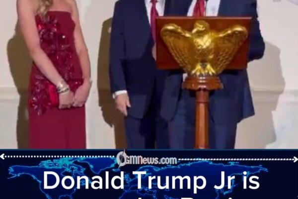 Trump Jr. Announces Engagement to Bettina Anderson at White House Christmas Reception