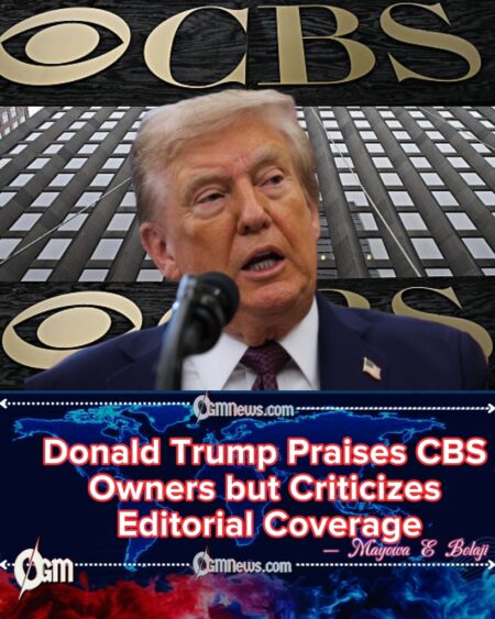 Donald Trump Criticizes 60 Minutes Coverage Despite CBS Ownership Changes