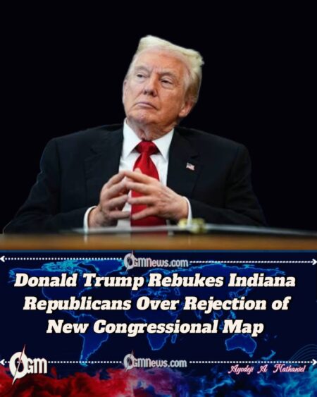 President Trump Criticizes Indiana Republicans Over Redistricting Vote