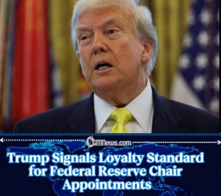Donald Trump Draws Clear Line on Fed Chair Appointments