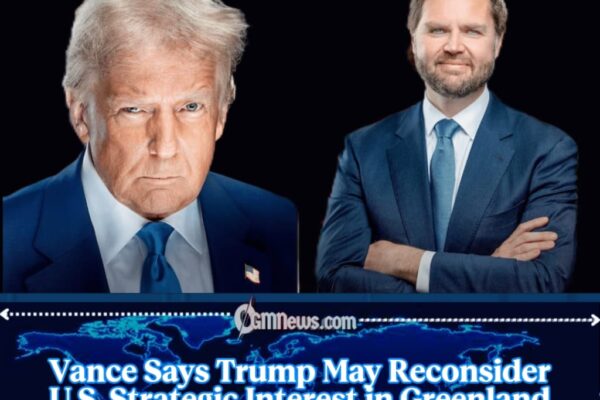 JD Vance Says Trump May Revisit U.S. Strategic Interest in Greenland