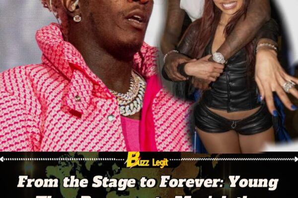 Young Thug Proposes to Mariah the Scientist on Stage at Atlanta Benefit Concert After Four Years Together