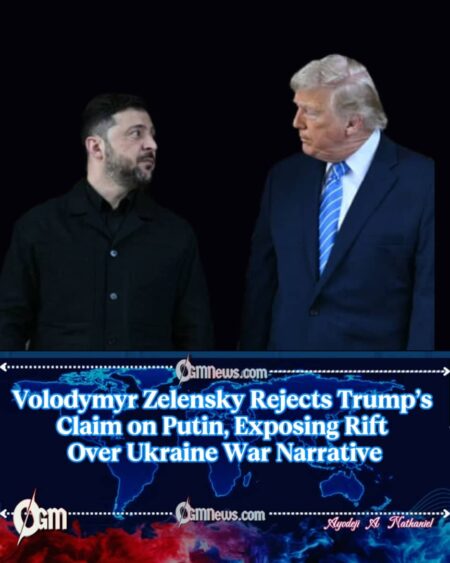 Zelensky Volodymyr Rejects Trump’s Claim That Putin Wants Ukraine to Thrive