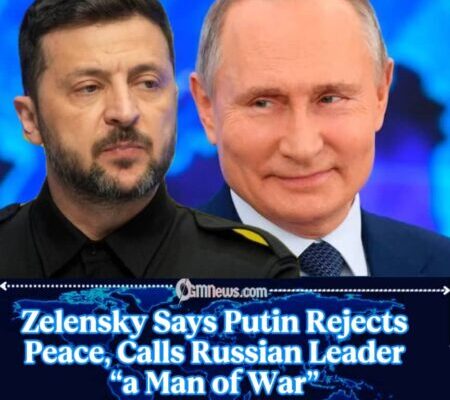 Zelensky Accuses Putin of Rejecting Peace Efforts
