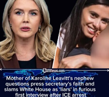 Mother of White House Press Secretary’s Nephew Challenges Her Faith, Condemns Administration After ICE Detention