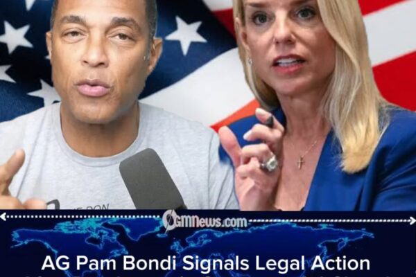 AG Pam Bondi Declares “No One Is Above the Law” After Don Lemon Church Storming Allegations