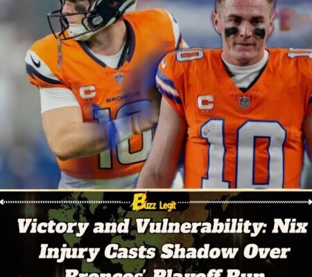 BRONCOS’ STAR BO NIX SUFFERS BROKEN ANKLE, SEASON ENDS AFTER HISTORIC PLAYOFF NIGHT