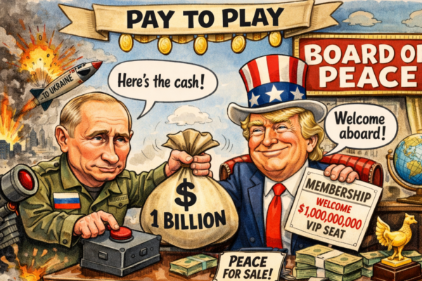 Board of Peace or Board of War Crime Putin Signals Willingness to Join