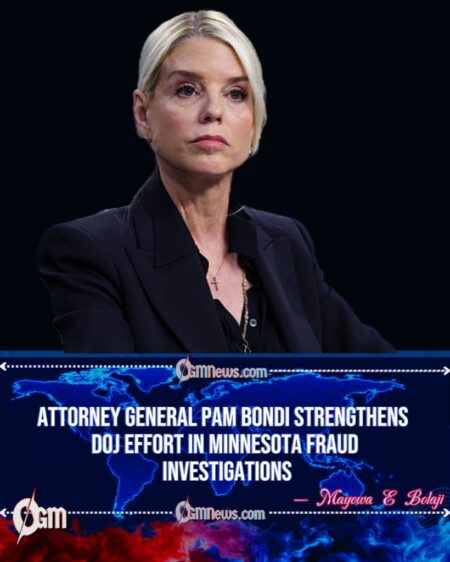 Attorney General Pam Bondi Doubles the DOJ Presence After Minnesota Fraud Gets Complicated