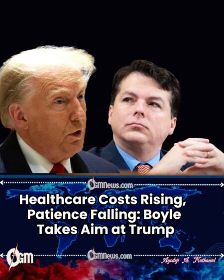 Brendan Boyle Questions Trump on Rising Healthcare Costs
