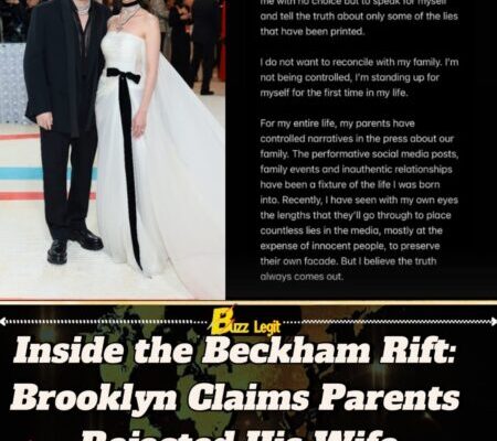 Brooklyn Beckham Speaks Out on Family Rift, Says Parents Rejected His Wife