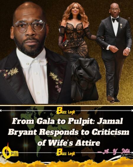 Pastor Jamal Bryant Defends Wife After Backlash Over Dress at UNCF Atlanta Mayor’s Masked Ball