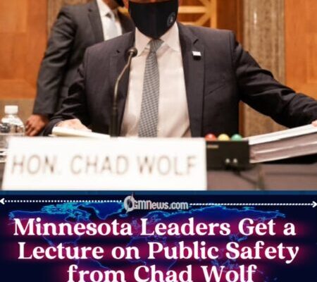 Chad Wolf to Minnesota: Stop Playing Politics and Start Protecting Lives