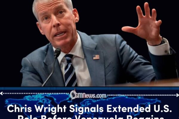 Chris Wright Says Venezuela’s Transition Could Last Years Under U.S. Oversight