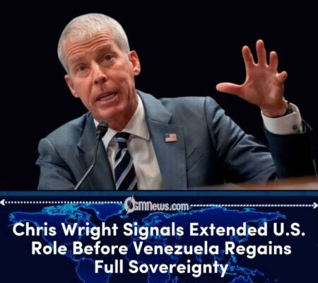 Chris Wright Says Venezuela’s Transition Could Last Years Under U.S. Oversight