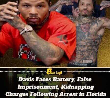 GERVONTA DAVIS ARRESTED AFTER WEEKS-LONG SEARCH, BOND SET AT $16,000