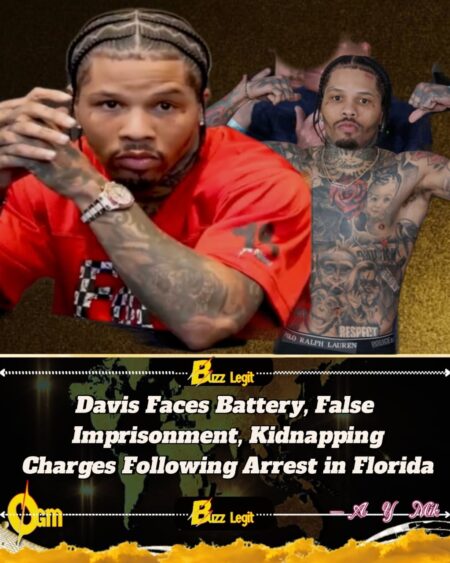 GERVONTA DAVIS ARRESTED AFTER WEEKS-LONG SEARCH, BOND SET AT $16,000