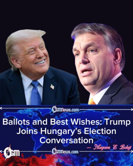 Donald Trump Slides Into Orban’s DMs With Election-Season “Good Luck”