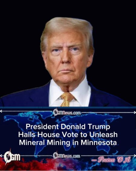 President Donald Trump Applauds Move to Expand Mining on Minnesota Federal Lands