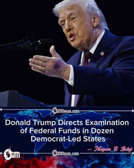 Donald Trump Orders Review of Federal Funding to Democrat-Led States