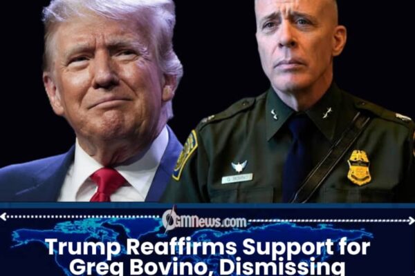 President Donald Trump Confirms Greg Bovino Will Remain in Office
