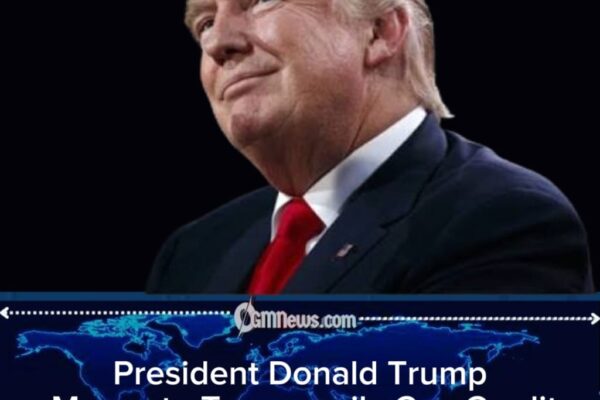 President Donald Trump Announces Emergency Credit Card Interest Rate Cap