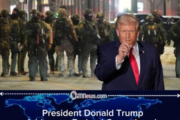 President Donald Trump Highlights Coordination Between Federal and Local Authorities in Minnesota