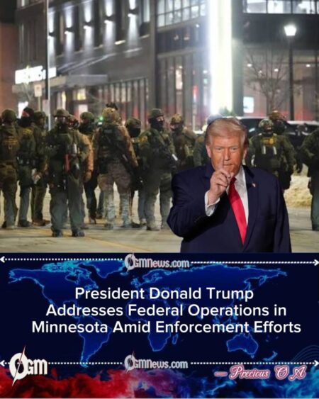 President Donald Trump Highlights Coordination Between Federal and Local Authorities in Minnesota