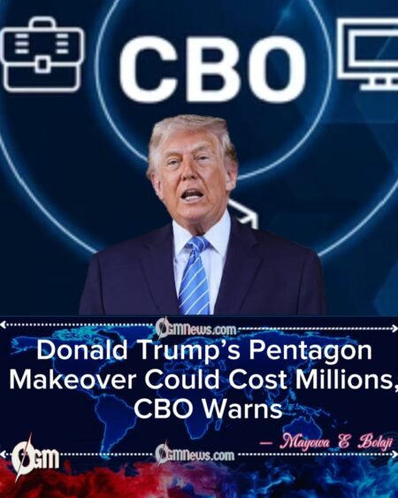 Donald Trump Orders Pentagon Rebrand; CBO Projects Up to $125 Million Cost