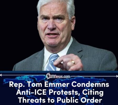 Emmer Condemns Anti-ICE Protests as Immigration Debate Intensifies