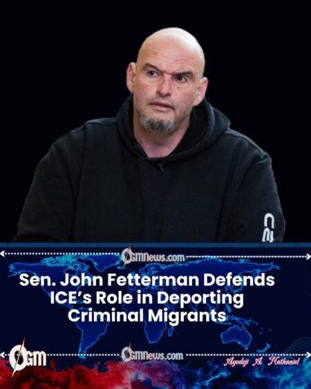 Fetterman Rejects Abolishing ICE, Urges Focus on Criminal Enforcement