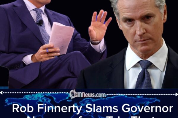 Rob Finnerty Blasts Gavin Newsom: “Doesn’t Make Any Sense Going to Davos