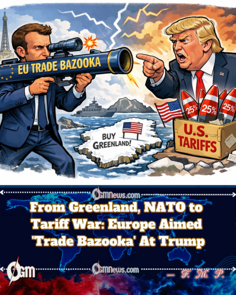 From Greenland, NATO to Trade Fights Europe Aimed Trade Bazooka At Trump