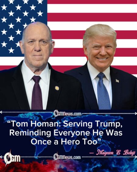 Tom Homan Returns as U.S. Border Czar Under Trump Administration