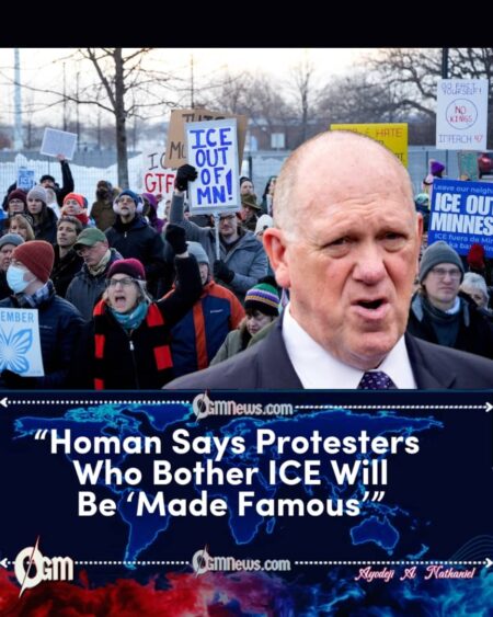 Homan Says Those Who Interfere With ICE Could Be Publicly Identified