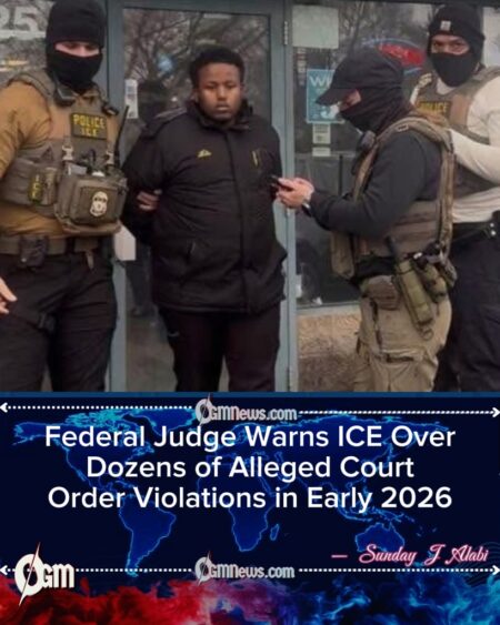 Judge Raises Alarm Over ICE’s Compliance, Citing Dozens of Court Order Violations in Early 2026