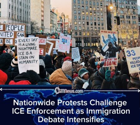 Nationwide Protests Target ICE as Demonstrators Demand an End to Trump Administration Immigration Crackdown