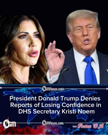 President Donald Trump Rejects Media Speculation Over DHS Leadership