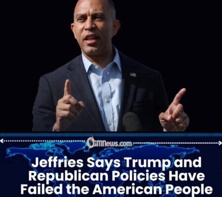 Jeffries Delivers Sharp Verdict on Trump and GOP Governance