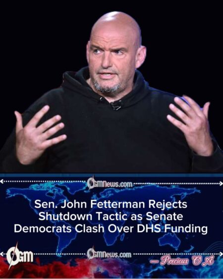 Sen. John Fetterman Breaks With Some Democrats on DHS Defunding Strategy