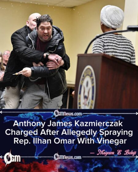 Anthony James Kazmierczak Charged After Alleged “Salad Dressing” Attack on Congress