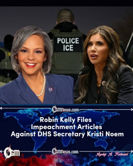 Kelly Accuses DHS Secretary Noem of Misconduct, Files Impeachment Measure
