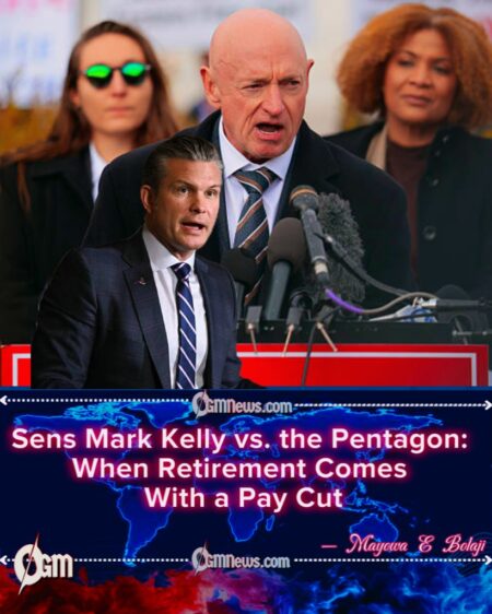 Senator Mark Kelly Says Pentagon Paperwork Just Declared War