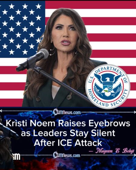 Kristi Noem: Minnesota Leaders Silent While ICE Agent Loses a Finger